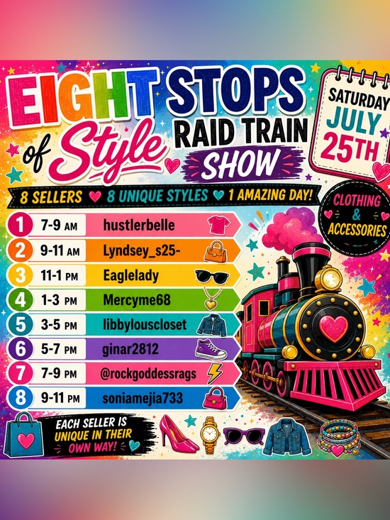 Tops - Unlisted Items Eight Stops Raid Train Live Show